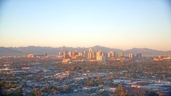Weather camera view of Phoenix Children`s Hospital.
