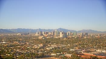 Weather camera view of Phoenix Children`s Hospital.