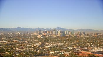 Weather camera view of Phoenix Children`s Hospital.
