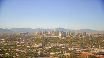 Weather camera view of Phoenix Children`s Hospital.