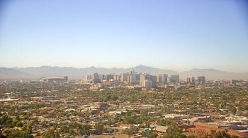 Weather camera view of Phoenix Children`s Hospital.