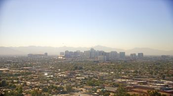 Weather camera view of Phoenix Children`s Hospital.