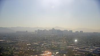 Weather camera view of Phoenix Children`s Hospital.