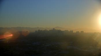 Weather camera view of Phoenix Children`s Hospital.