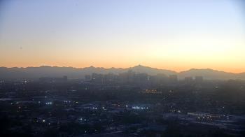 Weather camera view of Phoenix Children`s Hospital.