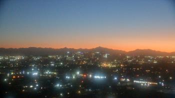 Weather camera view of Phoenix Children`s Hospital.