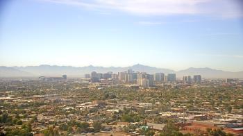 Weather camera view of Phoenix Children`s Hospital.