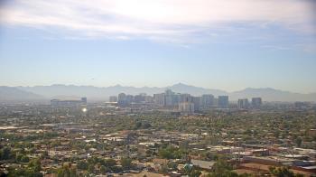 Weather camera view of Phoenix Children`s Hospital.
