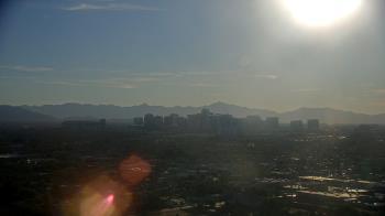 Weather camera view of Phoenix Children`s Hospital.