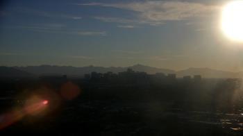 Weather camera view of Phoenix Children`s Hospital.