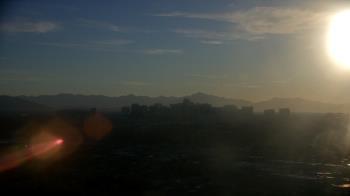 Weather camera view of Phoenix Children`s Hospital.