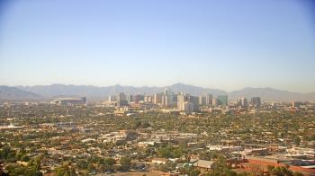 Weather camera view of Phoenix Children`s Hospital.