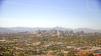 Weather camera view of Phoenix Children`s Hospital.