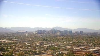 Weather camera view of Phoenix Children`s Hospital.