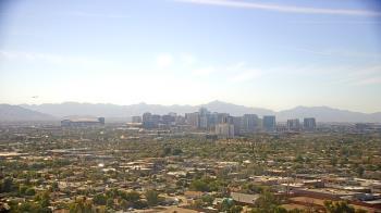 Weather camera view of Phoenix Children`s Hospital.