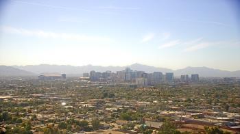 Weather camera view of Phoenix Children`s Hospital.