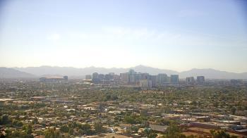 Weather camera view of Phoenix Children`s Hospital.