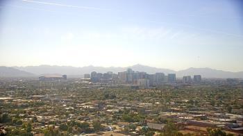 Weather camera view of Phoenix Children`s Hospital.