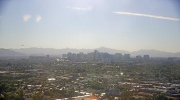 Weather camera view of Phoenix Children`s Hospital.