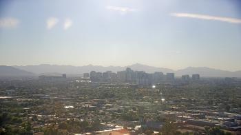 Weather camera view of Phoenix Children`s Hospital.