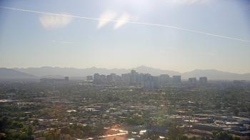 Weather camera view of Phoenix Children`s Hospital.