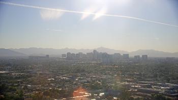 Weather camera view of Phoenix Children`s Hospital.