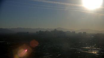 Weather camera view of Phoenix Children`s Hospital.