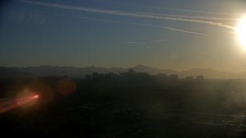 Weather camera view of Phoenix Children`s Hospital.