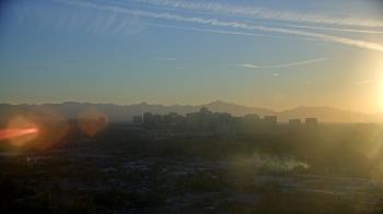 Weather camera view of Phoenix Children`s Hospital.
