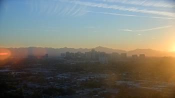Weather camera view of Phoenix Children`s Hospital.