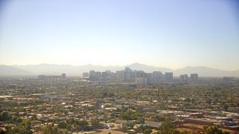 Weather camera view of Phoenix Children`s Hospital.