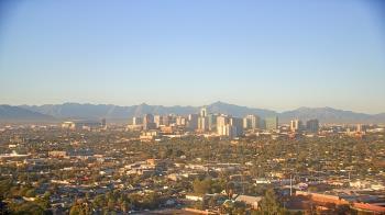 Weather camera view of Phoenix Children`s Hospital.