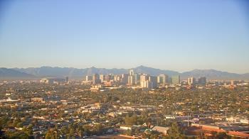 Weather camera view of Phoenix Children`s Hospital.