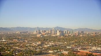 Weather camera view of Phoenix Children`s Hospital.