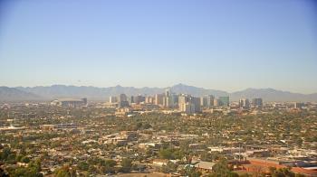 Weather camera view of Phoenix Children`s Hospital.