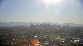 Weather camera view of Phoenix Children`s Hospital.