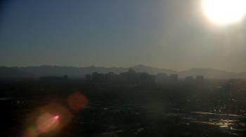 Weather camera view of Phoenix Children`s Hospital.