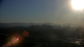 Weather camera view of Phoenix Children`s Hospital.