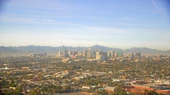 Weather camera view of Phoenix Children`s Hospital.