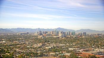 Weather camera view of Phoenix Children`s Hospital.