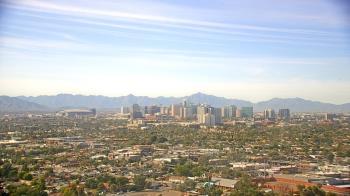Weather camera view of Phoenix Children`s Hospital.