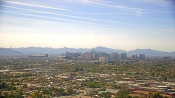 Weather camera view of Phoenix Children`s Hospital.