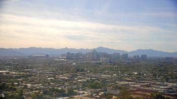 Weather camera view of Phoenix Children`s Hospital.