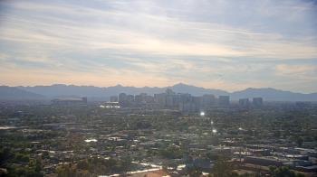 Weather camera view of Phoenix Children`s Hospital.