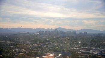 Weather camera view of Phoenix Children`s Hospital.