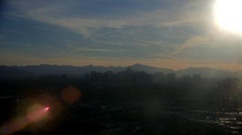 Weather camera view of Phoenix Children`s Hospital.