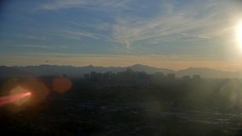 Weather camera view of Phoenix Children`s Hospital.