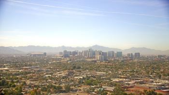 Weather camera view of Phoenix Children`s Hospital.
