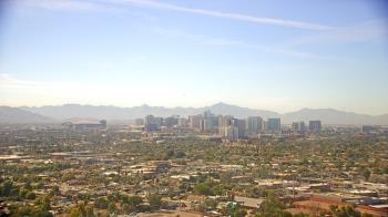 Weather camera view of Phoenix Children`s Hospital.