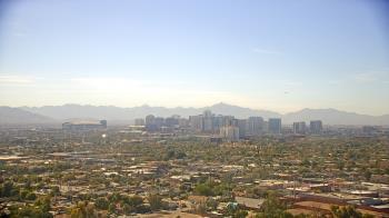 Weather camera view of Phoenix Children`s Hospital.